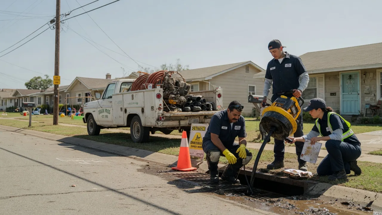 Drain Cleaning in Peggs, OK near me